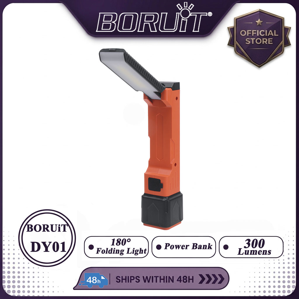 Cycling To Work - BORUiT 300LM LED Work Light Zoom